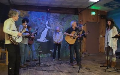 Mountain Boomer hosting music jams, Open Mic Nights