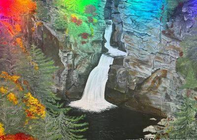 mural of linville falls